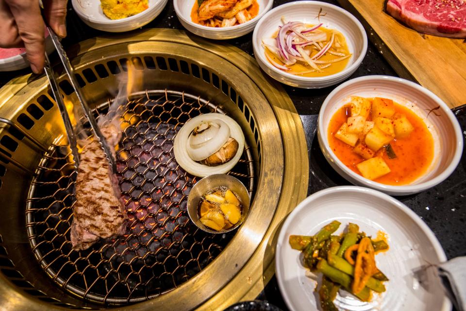 Ember Korean Steakhouse in south Fort Myers offers a variety of Korean barbecue options as well as delectable banchan.