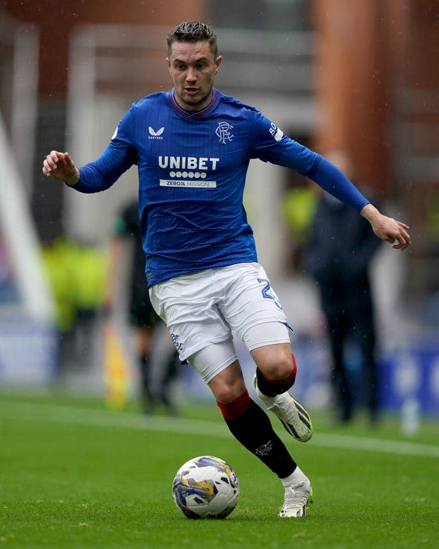 Scott Wright was sent off on a woeful afternoon for Rangers