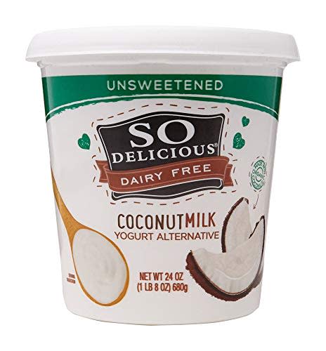 2) Unsweetened Coconutmilk Yogurt Alternative