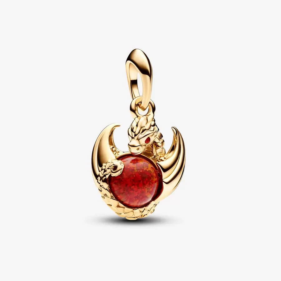 Game of Thrones Dragon Fire Dangle Charm. Image via Pandora.