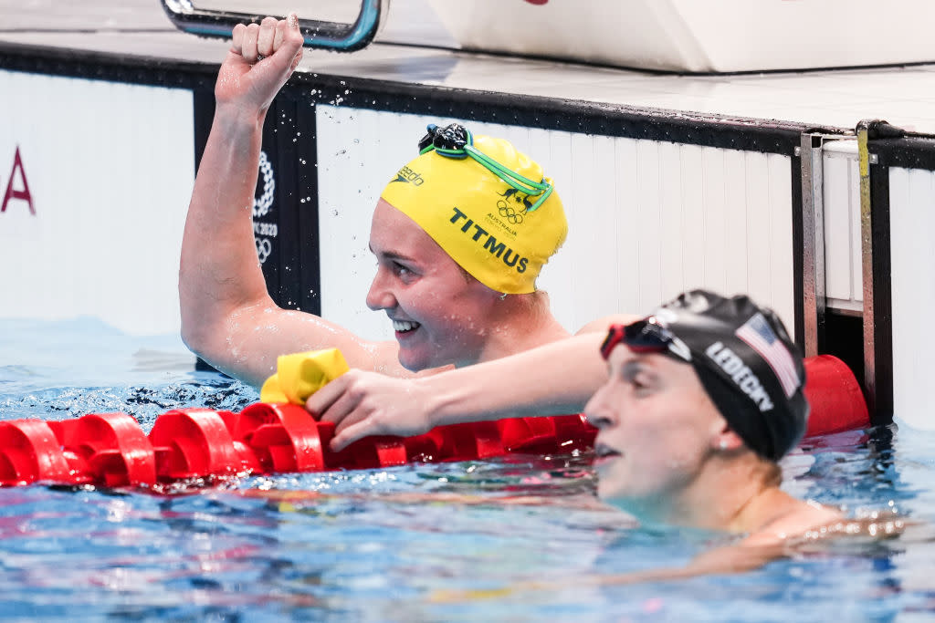 Katie Ledecky Loses