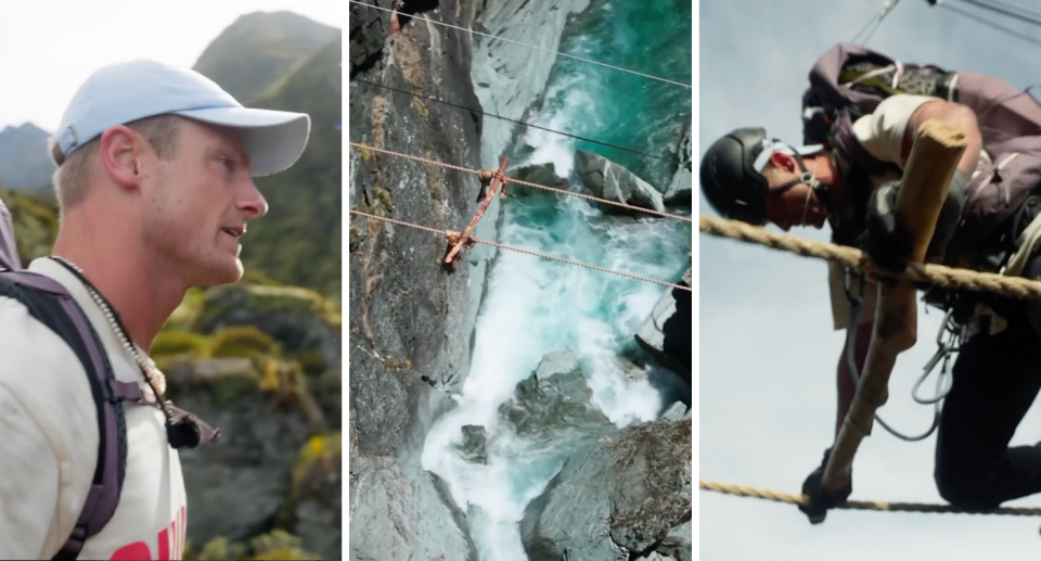 The Summit features death-defying challenges, too much crying and too many ads, according to viewers. Credit: Channel Nine 