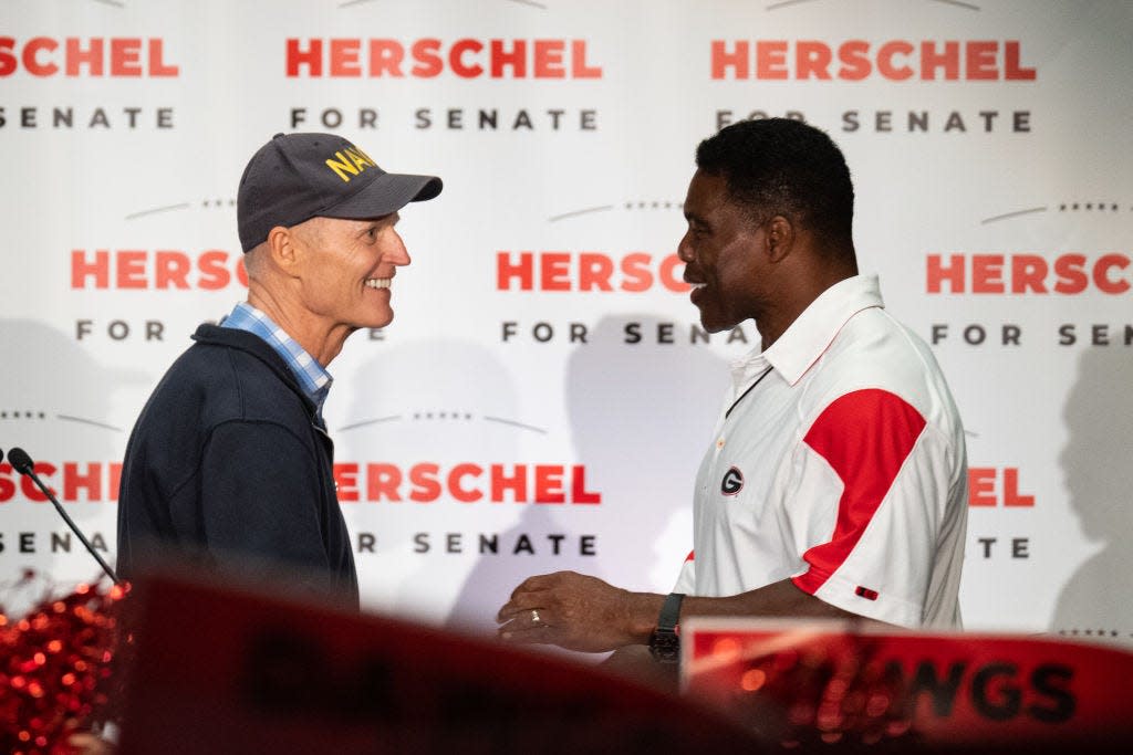 Rick Scott Herschel Walker