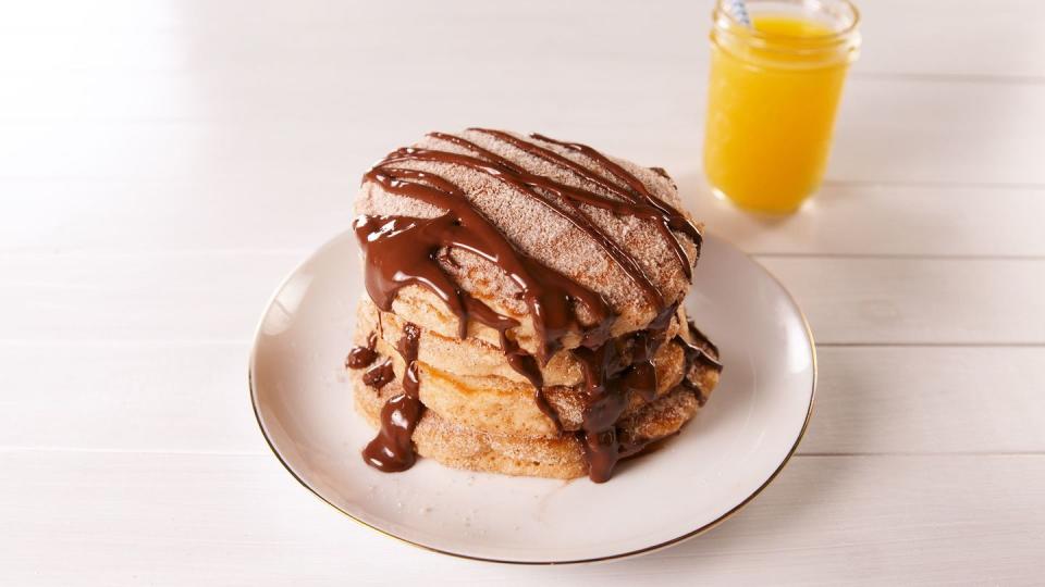 Churro Pancakes