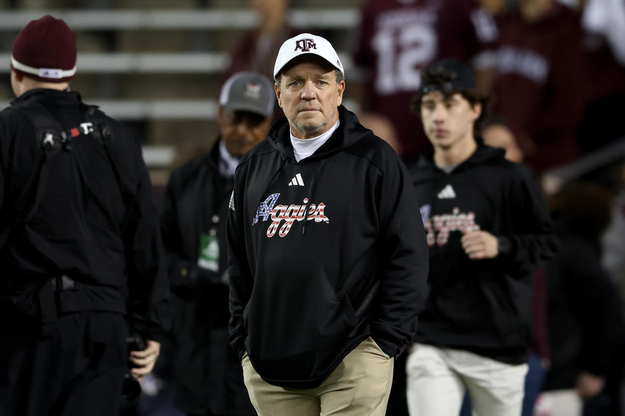 Jimbo Fisher was 45-25 in his six-year tenure as Texas A&M's head coach. (Tim Warner/Getty Images)