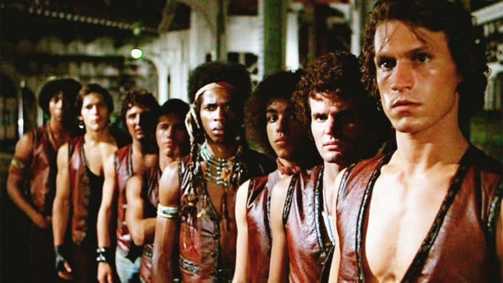 The cast of The Warriors.