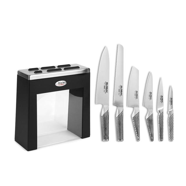 Hampton Forge Tomodachi 6 Piece Kitchen Knife Cutlery Set