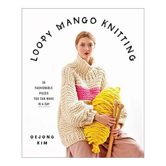 <p><strong>Loopy Mango Knitting</strong></p><p>amazon.com</p><p><strong>$22.15</strong></p><p><a href="https://www.amazon.com/dp/1419738089?tag=syn-yahoo-20&ascsubtag=%5Bartid%7C10055.g.32479861%5Bsrc%7Cyahoo-us" rel="nofollow noopener" target="_blank" data-ylk="slk:Shop Now;elm:context_link;itc:0;sec:content-canvas" class="link ">Shop Now</a></p><p>GH's Design Director and expert crafter Mariana Tuma loves this book for having designs and knitting projects perfect for both beginners and experts. <strong>Reviewers especially love the loose, chunkier knit sweaters featured</strong>. If you want to learn how to make knitted clothes and accessories, this is the book for you. </p>