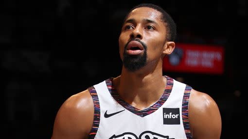 籃網主力後衛Spencer Dinwiddie。（圖／翻攝自推特）