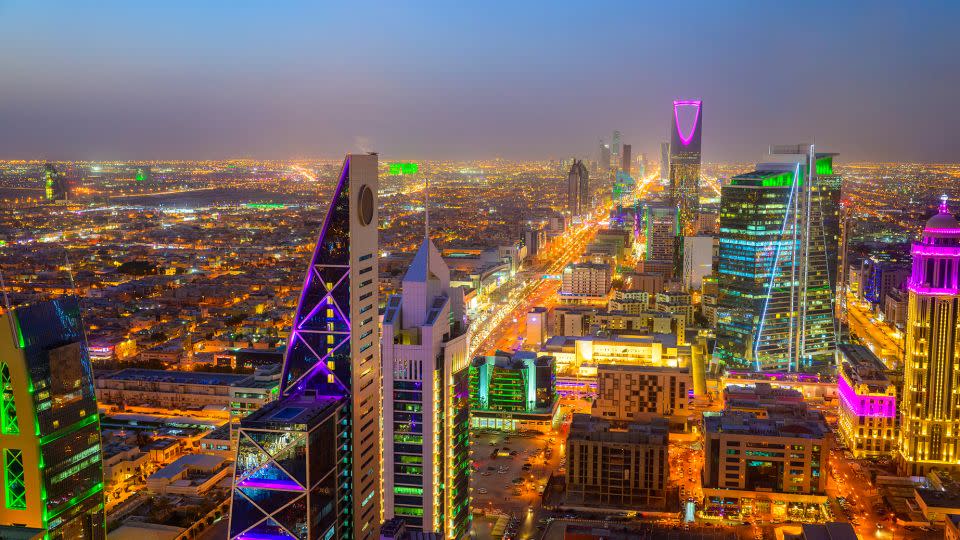 A view of Riyadh at night - JohnnyGreig/E+/Getty Images