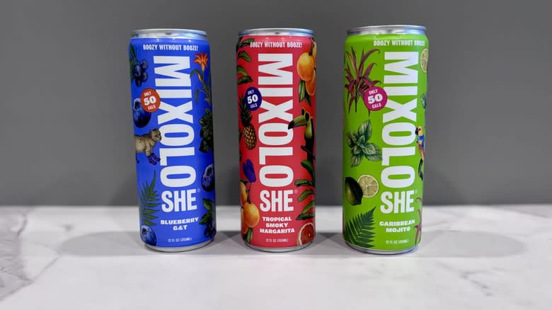 Mixoloshe canned drinks