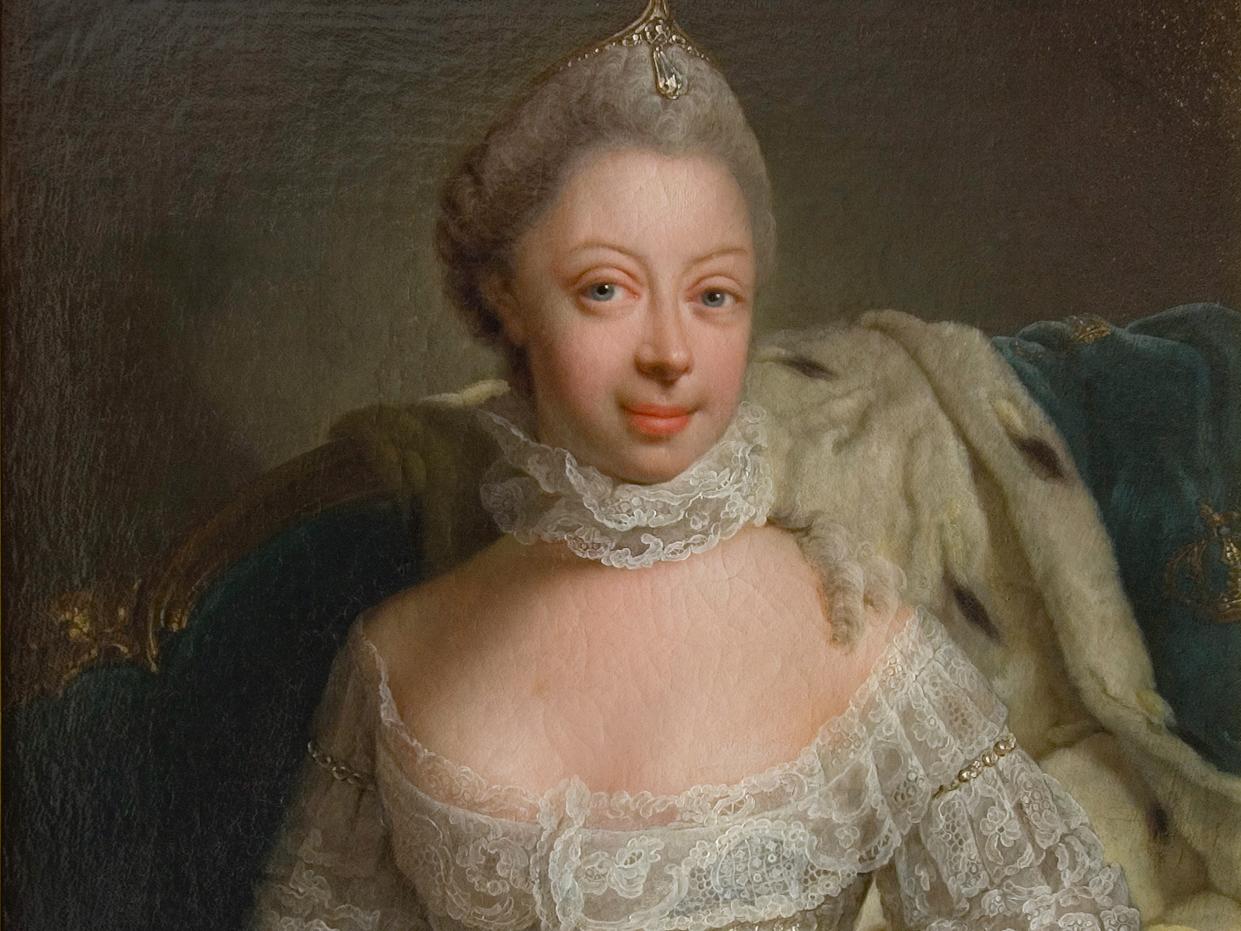 Portrait of Queen Charlotte.