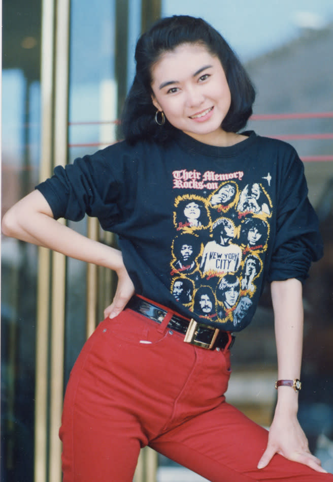 陳淑蘭1988年參加《香港小姐大賽》嶄露頭角。（圖／本報資料照片）