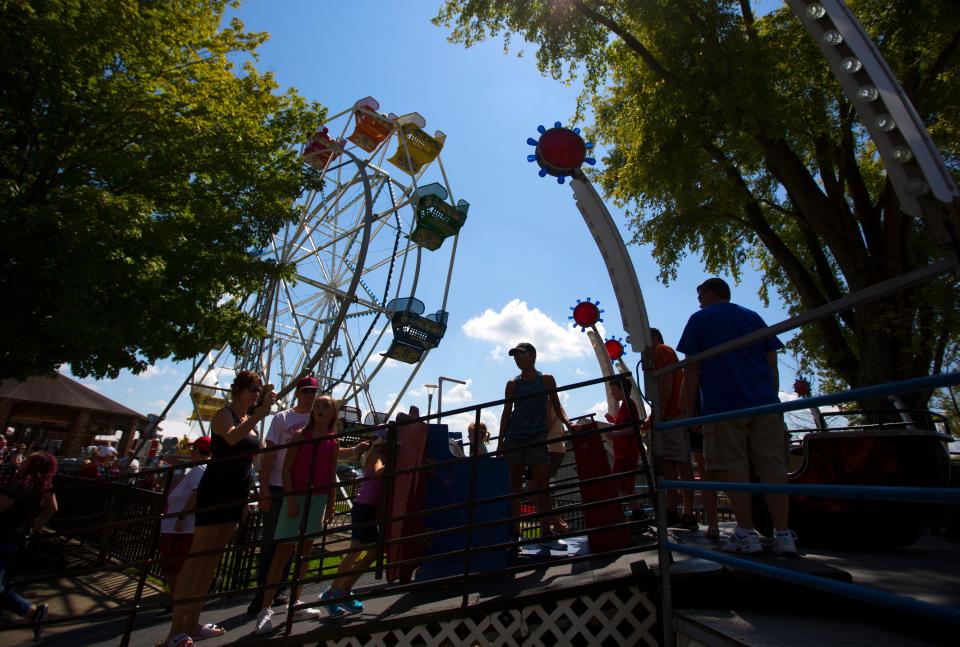 Stricker's Grove opens to the public on July 4. Admission is free and there will be a fireworks display at night.
