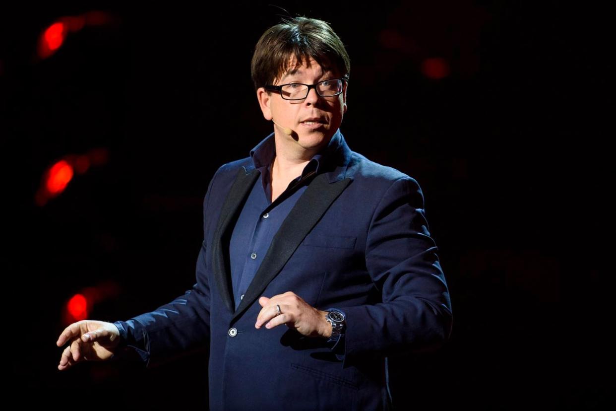 Having a laugh: Comedian Michael McIntyre: PA