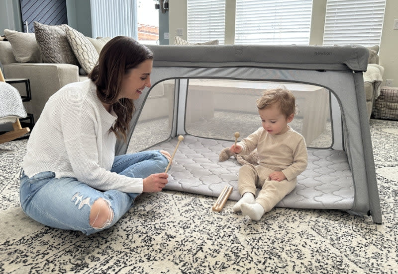 <p><a href="https://go.redirectingat.com?id=74968X1596630&url=https%3A%2F%2Fwww.newtonbaby.com%2Fproducts%2Ftravel-crib-play-yard&sref=https%3A%2F%2Fwww.bestproducts.com%2Fparenting%2Fbaby%2Fg40769869%2Fbest-travel-cribs%2F" rel="nofollow noopener" target="_blank" data-ylk="slk:Shop Now;elm:context_link;itc:0;sec:content-canvas" class="link ">Shop Now</a></p><p>Travel Crib & Play Yard</p><p>newtonbaby.com</p><p>$249.99</p>