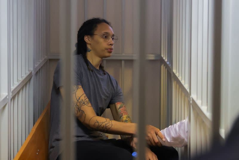 FILE PHOTO - Court hearing of U.S. basketball player Brittney Griner