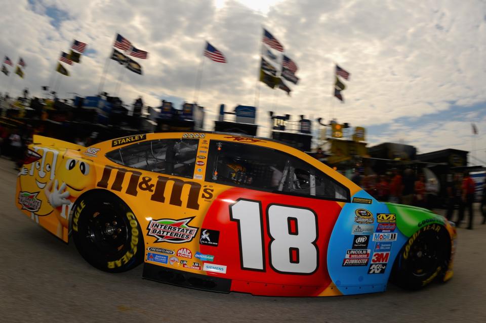 Kyle Busch is going after his second title. (Getty)