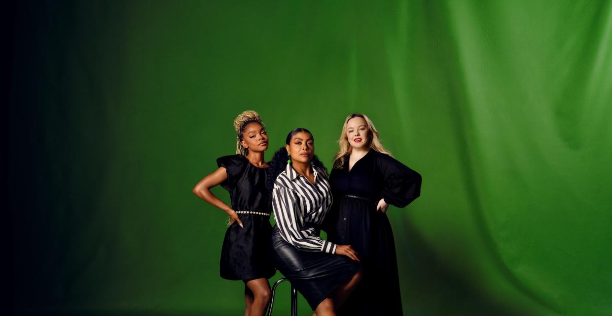 Marsai Martin, Taraji P. Henson and Nicola Coughlan for Kate Spade New York.