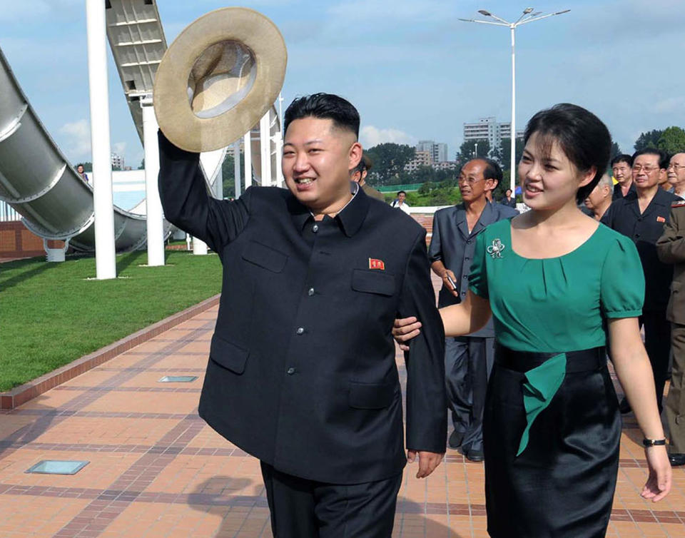 Ri Sol-Ju en, 2012. KCNA/AP