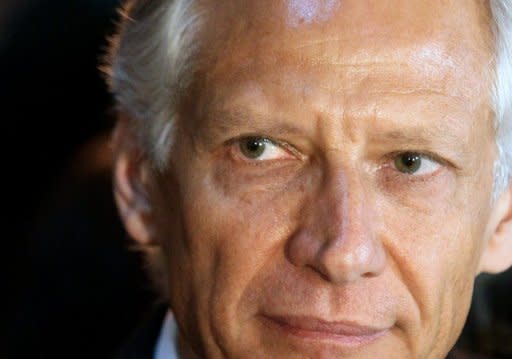 African leaders gave French former president Jacques Chirac and possible presidential candidate Dominique de Villepin (pictured) $20 million in cash, including to finance elections, a lawyer said Monday