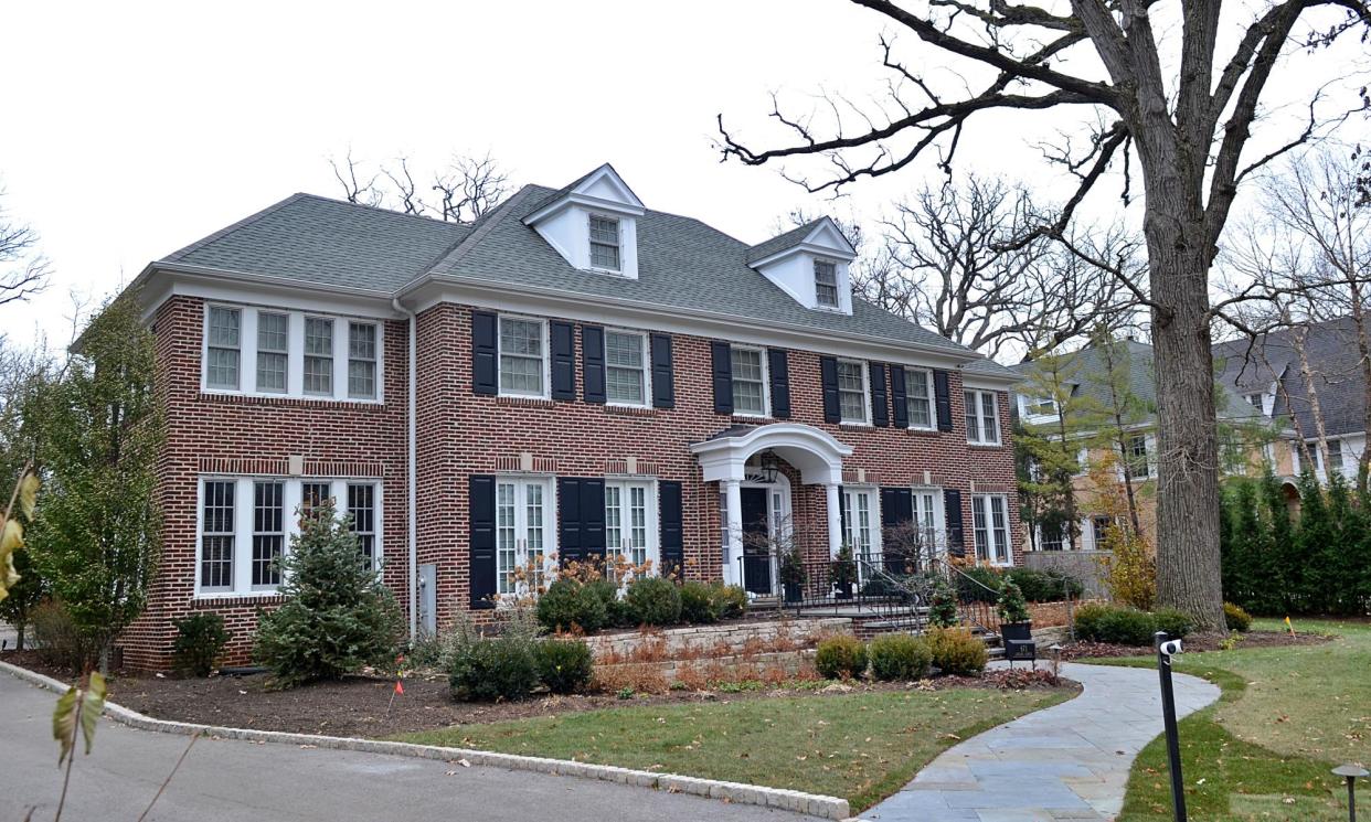 <span>Burglar alarmed … the Home Alone house for sale.</span><span>Photograph: Anadolu Agency/Getty Images</span>