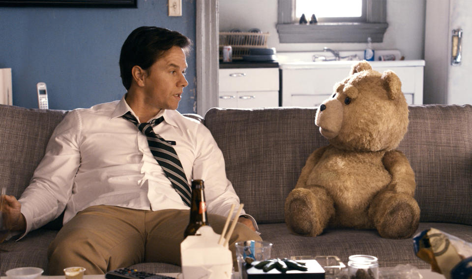 Directed by Seth MacFarlane • Written by Seth MacFarlane, Alec Sulkin and Wellesley Wild <br> <br> Starring Mark Wahlberg, Seth MacFarlane, Amanda Seyfried, Liam Neeson, Morgan Freeman and Jessica Barth <br> <br> <strong>What to expect:</strong> Seth MacFarlane was dreaming up a "Ted" sequel <a href="http://www.ew.com/article/2013/01/17/mark-wahlberg-ted-oscars-video" target="_blank">before</a> his dreadful hosting stint at the 2013 Oscars could convince anyone to turn their backs. So here we are. [<a href="https://www.youtube.com/watch?v=S3AVcCggRnU" target="_blank">Trailer</a>] 