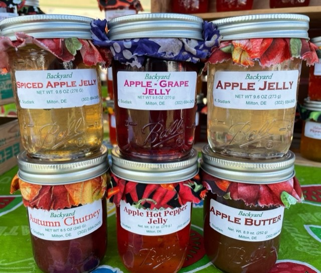 Backyard Jams and Jellies in Milton has an array of fall flavors and products. Some of this season's apple highlights include the apple-grape jelly and and the autumn chutney.