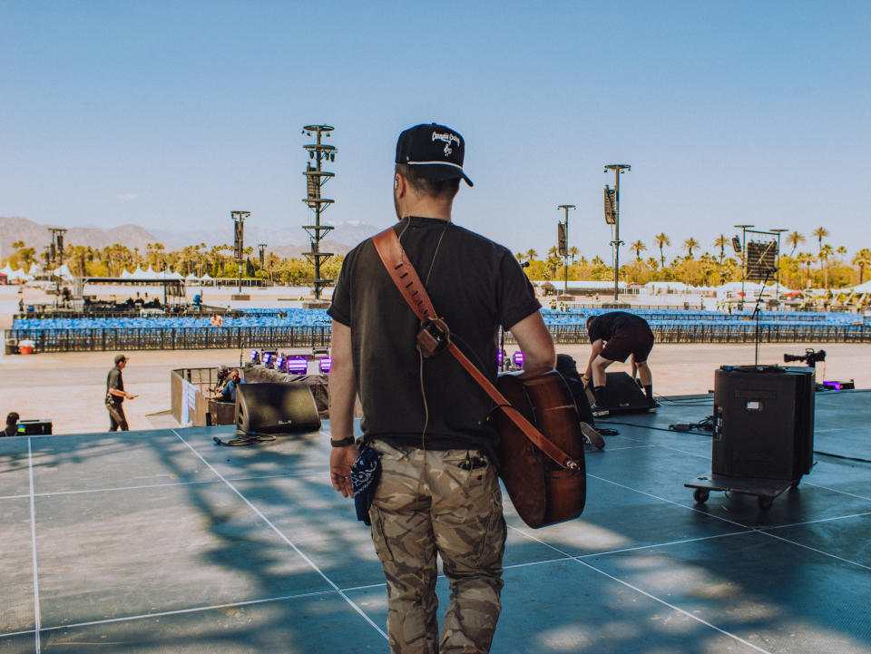 Dylan Schneider at Stagecoach.