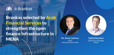 Brankas selected by Arab Financial Services to strengthen open financial infrastructure in MENA