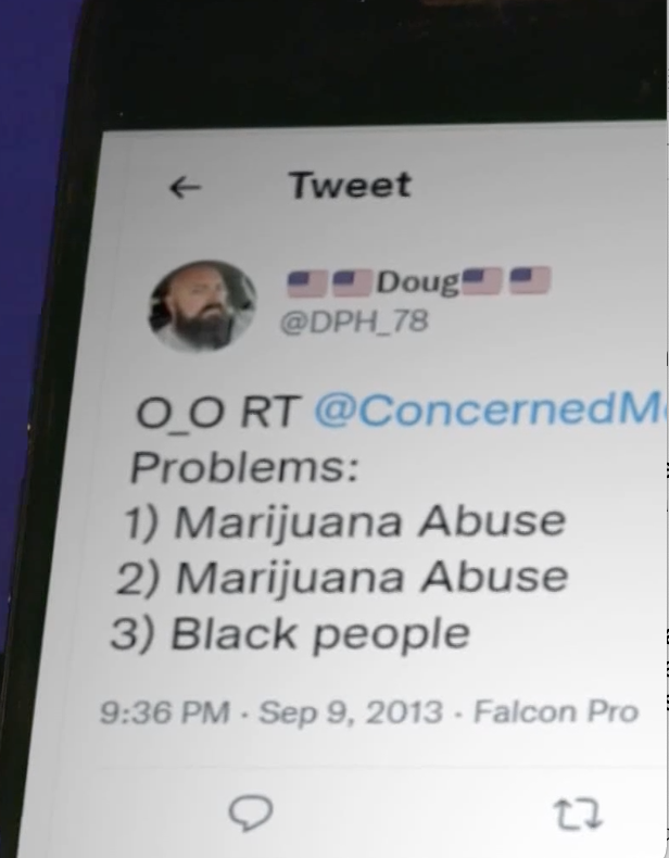 This was one of the initial tweets on Sgt. Doug Howell's Twitter account in 2013 that prompted public outrage and an internal investigation by the Jacksonville Sheriff's Office.