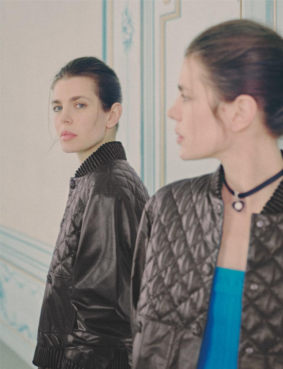 Charlotte Casiraghi in Chanel’s pre-fall campaign. - Credit: Smith/Courtesy of Chanel