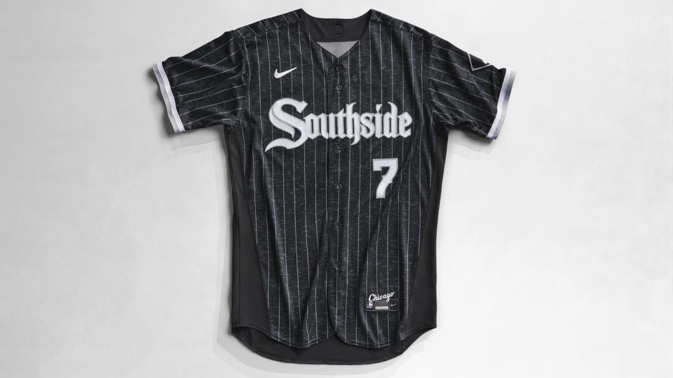 The jerseys the White Sox will wear against the Tigers on Saturday definitely don't hew to AP style.