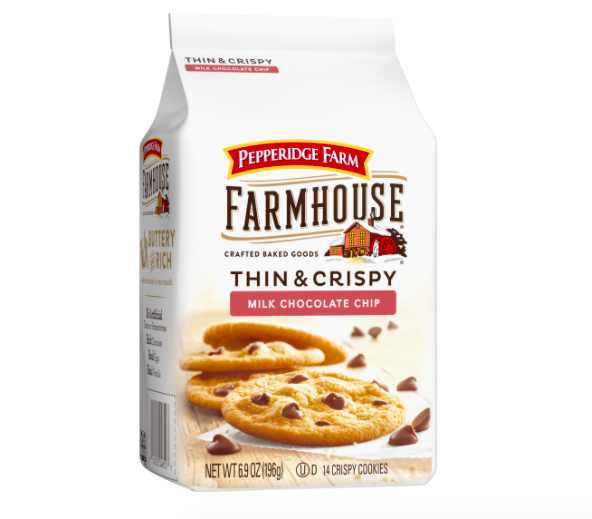 Pepperidge Farm Farmhouse Milk Chocolate Chip Cookies - Thiny & Crispy