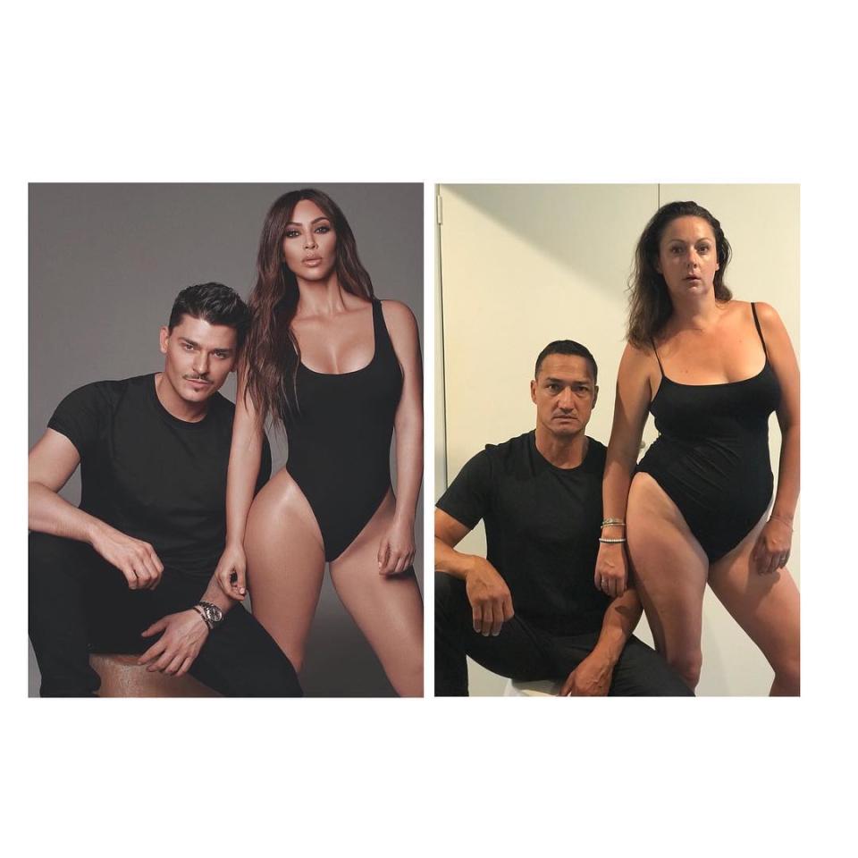 <p>Depuis quelques temps déjà, Celeste Barber parodie et détourne les photos Instagram d’un grand nombre de célébrités féminines mais également masculines. Crédit photo : Instagram celestebarber </p>