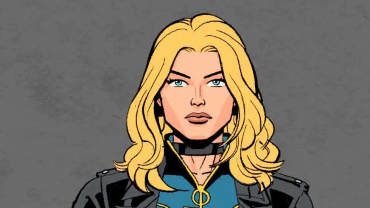  Character design for Black Canary. 