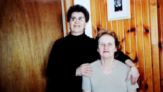 Ryczak, left, and Wallace at age 65. 