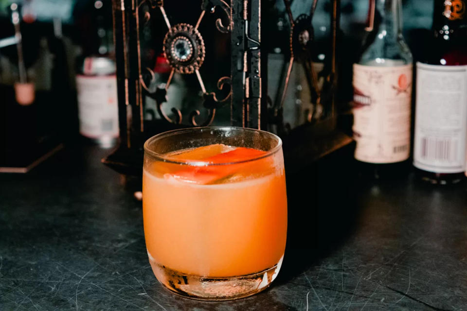 Taylor Adams - orange cocktail