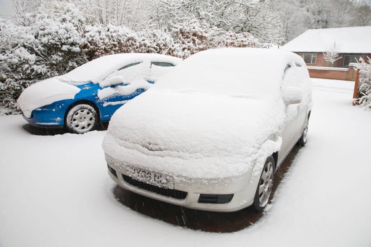 An “Arctic chill” will bring 20cm of snow in some places (Alamy/PA)