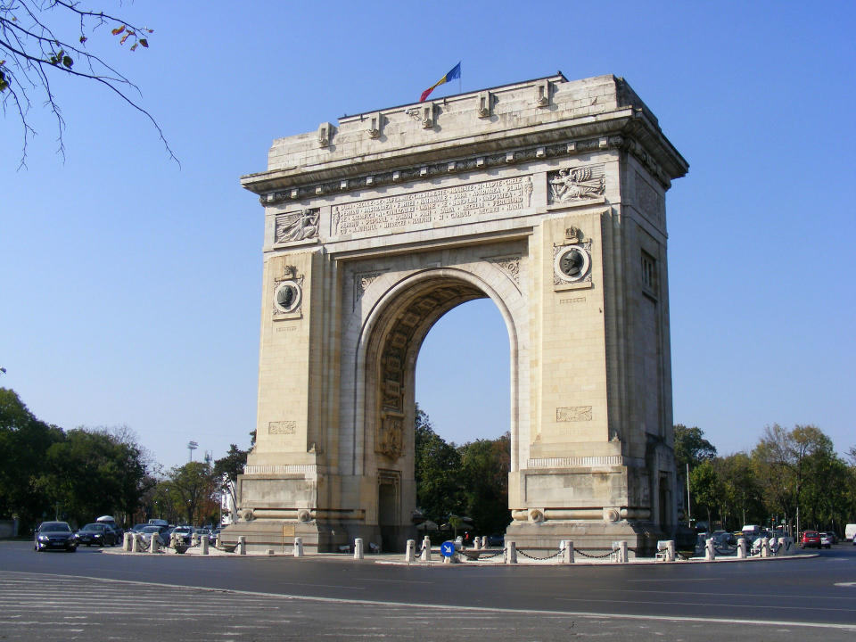 Arco del Triunfo de Bucarest (Rumania)