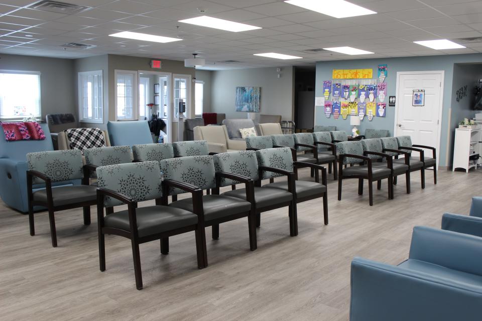 This photo shows the lobby of the new Easterseals DC MD VA Adult Day Services center at 701 E. First St. in Hagerstown.