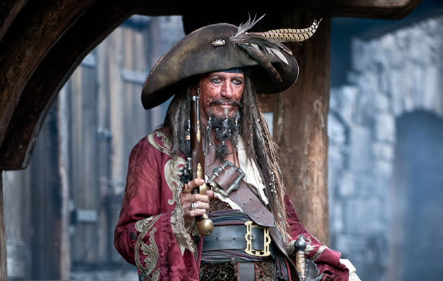 <b>Keith Richards in 'Pirates of the Carribbean 3: At World's End'</b><br><br> The Rolling Stone plays Capt. Teague, Jack Sparrow's dad. Johnny Depp famously based Sparrow on Keith Richards, but the famous boozer looks so scared throughout his brief appearance on the high seas that Depp looks and sounds more like Keith Richards than Keith Richards does.