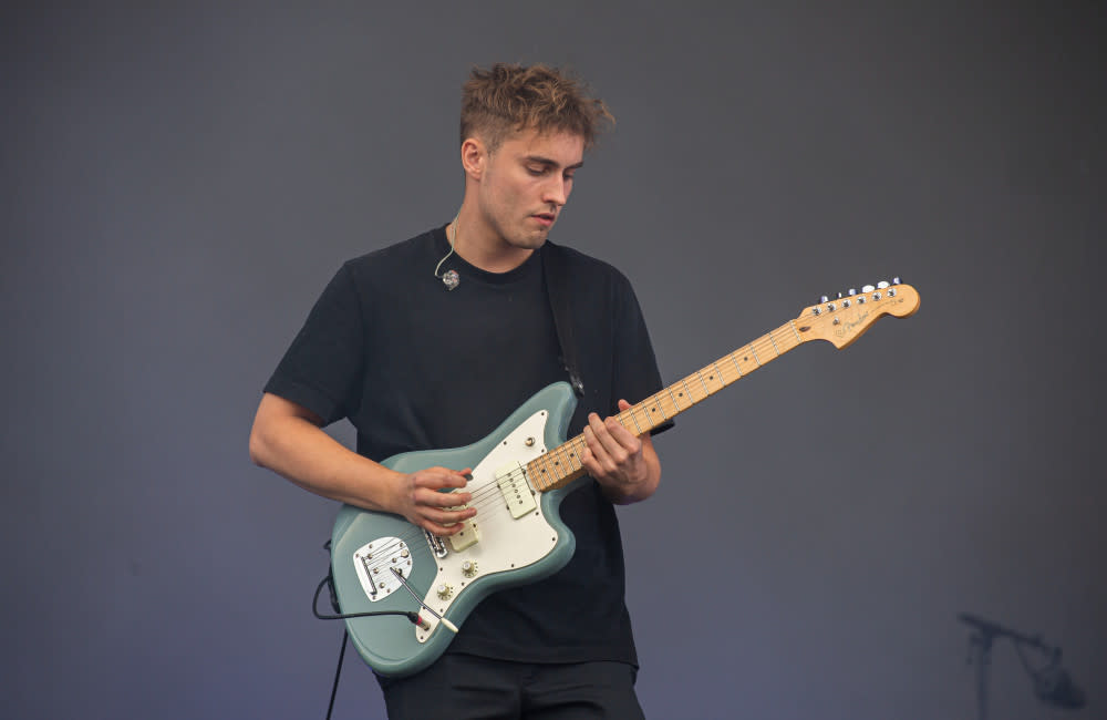 Sam Fender doesn't like writing happy songs credit:Bang Showbiz