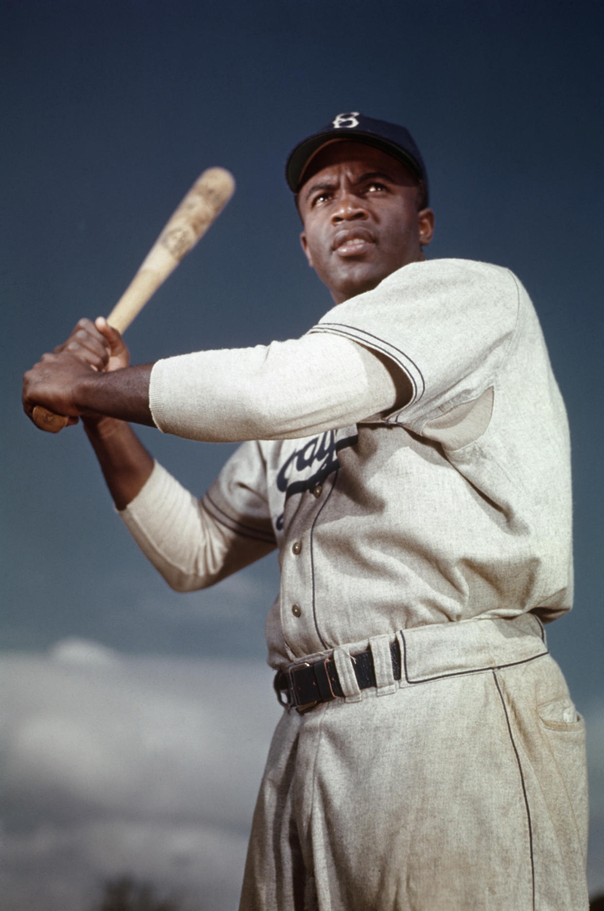 Brooklyn Dodger Jackie Robinson (Bettmann Archive / Getty Images)