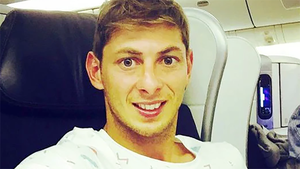 Emiliano Sala on a previous flight. Image: Instagram