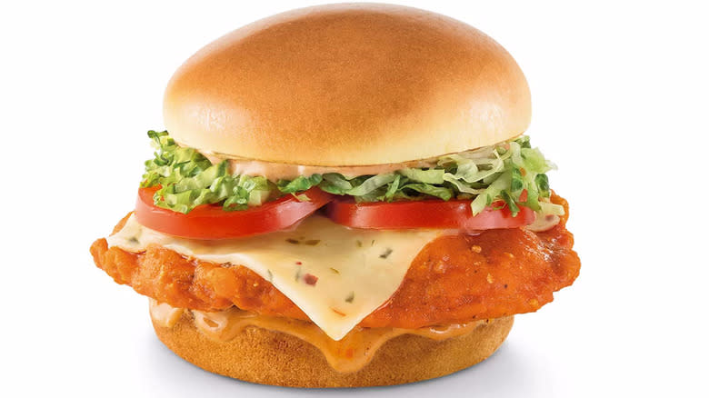 Red Robin Ragin' Cajun Chicken Sandwich