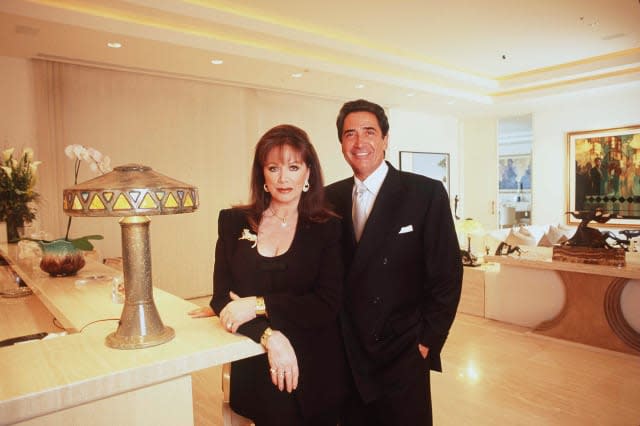 JACKIE COLLINS'' FIANCEE HAS CANCER