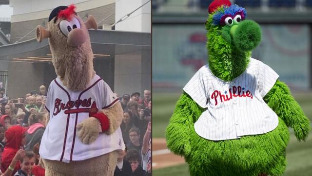 The new Braves mascot has an odd name and looks kinda familiar