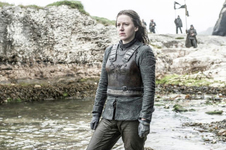 Gemma Whelan as Yara Greyjoy in HBO’s Game of Thrones (Photo: HBO)