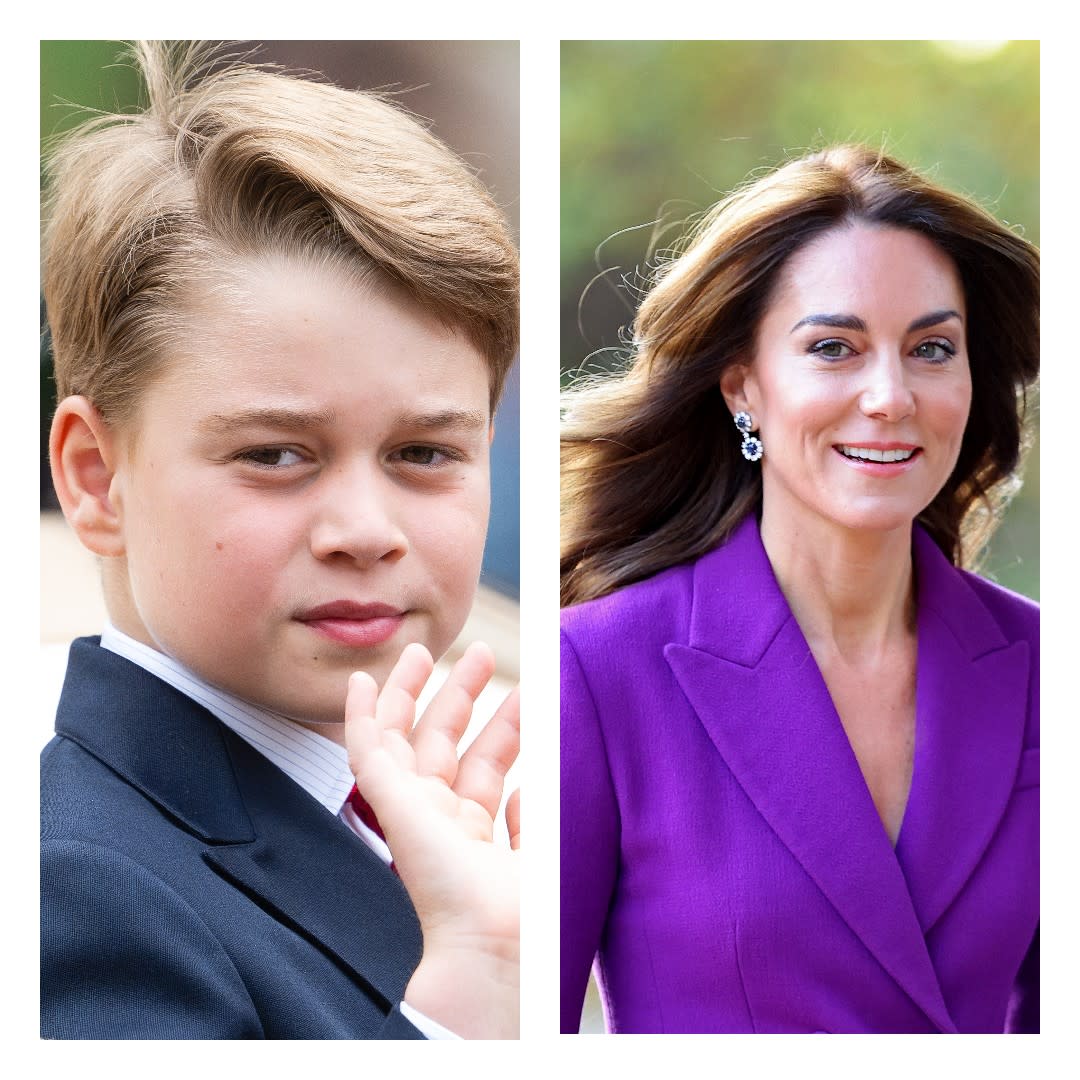  Princess Kate and Prince George. 